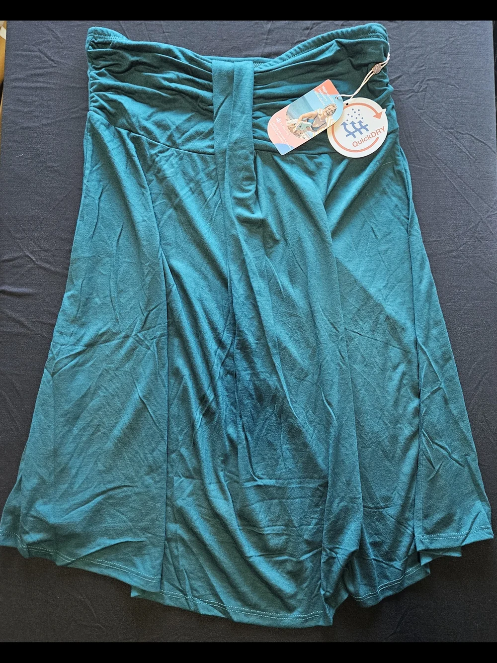 Women’s Teal A-Line Skirt - QuickDry